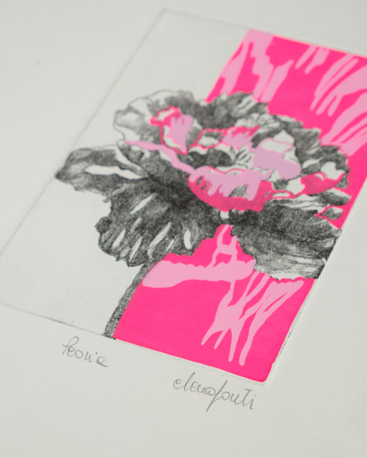 Neon Bloom - Peony