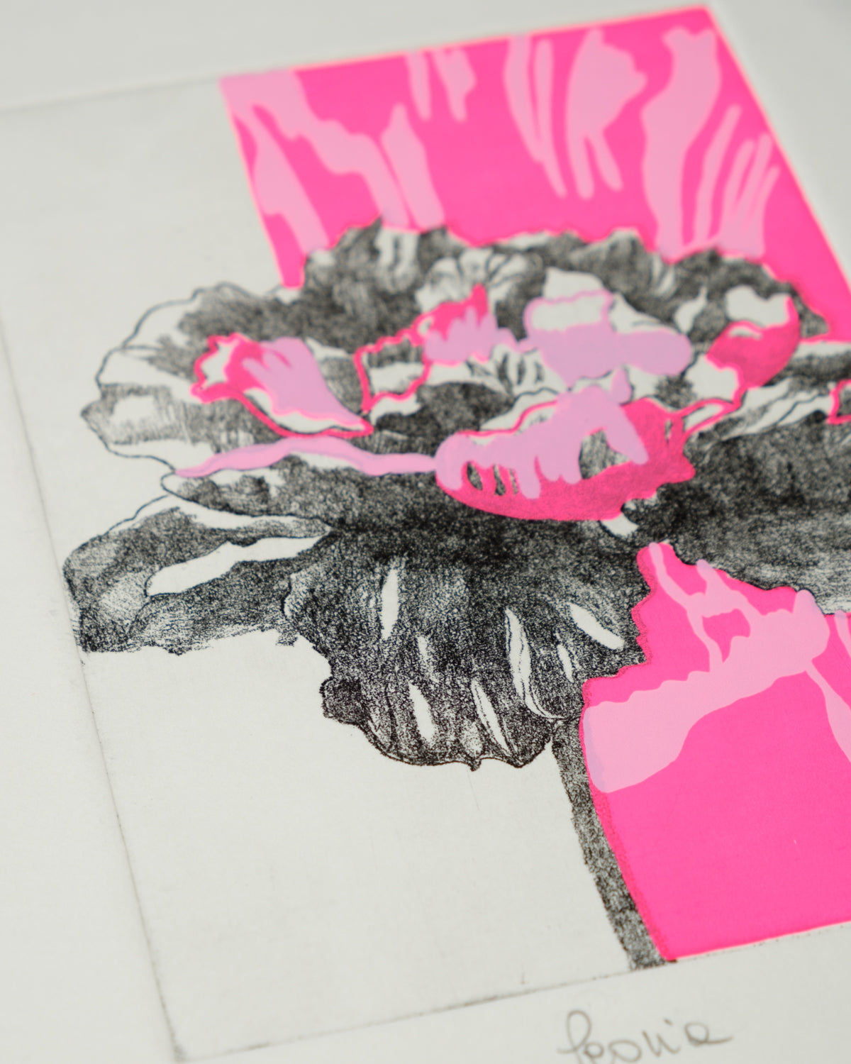 Neon Bloom - Peony
